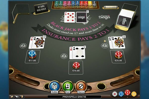 Casino Saga blackjack